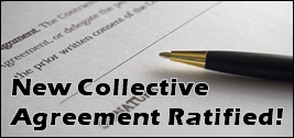 New Collective Agreement Ratified