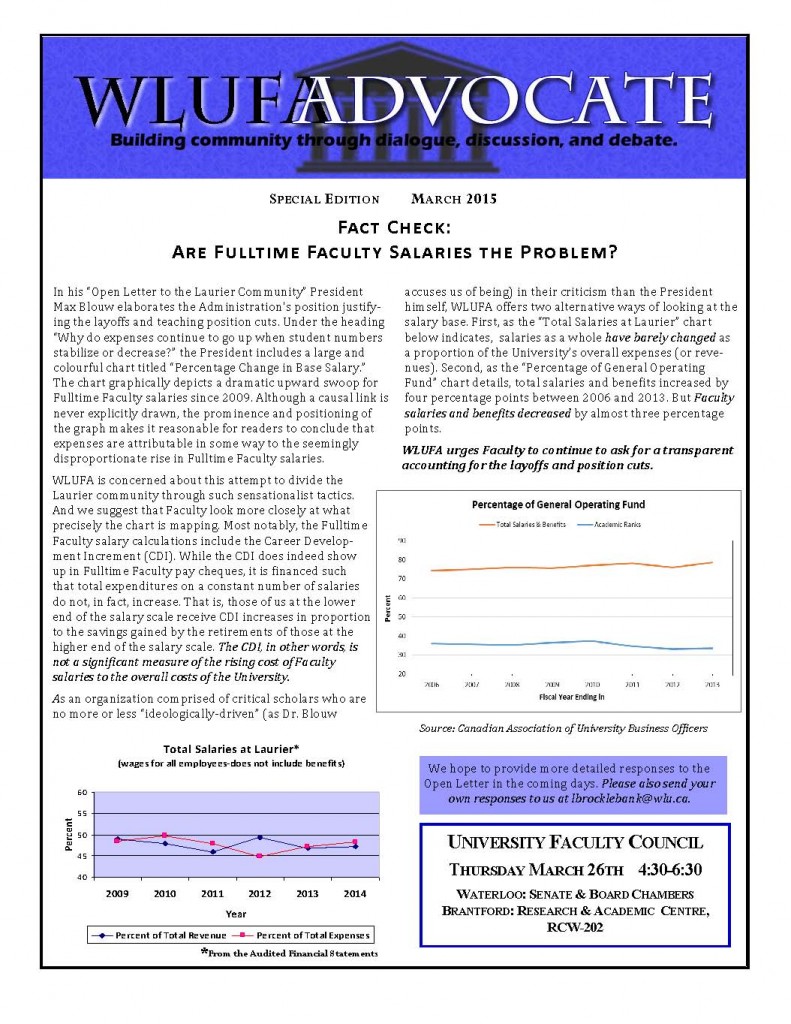 Advocate Supplement March 2015