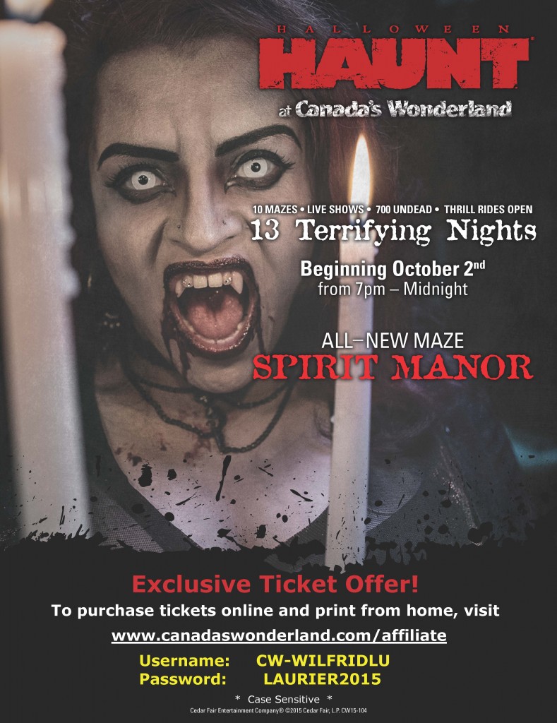 Wilfrid Laurier University - Halloween Haunt