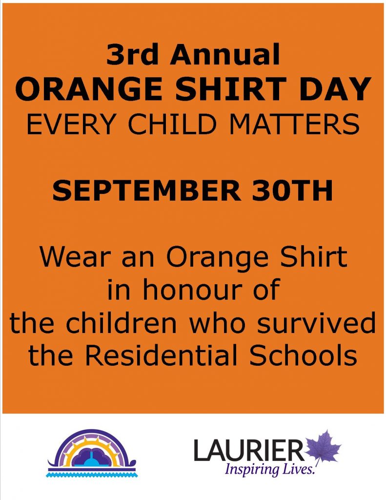 Orange Shirt Day 2016